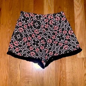 Forever 21 pattern shorts